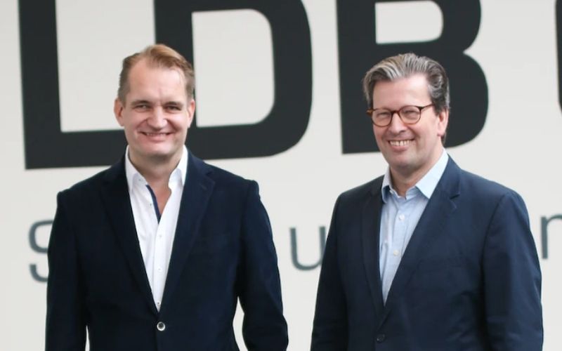 Geschäftsführer der LDB Gruppe Herr Löffler und Herr Noss